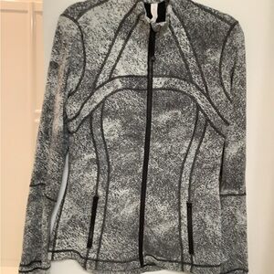 lululemon athletica Black and Gray Utility Jacket